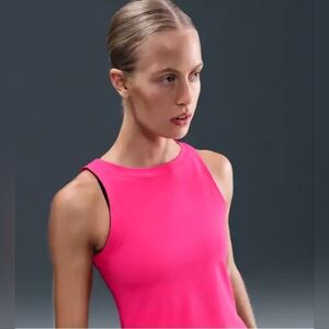 Womens Nike Zenvy Rib Knit Dri-FIT Tank Top.size Medium